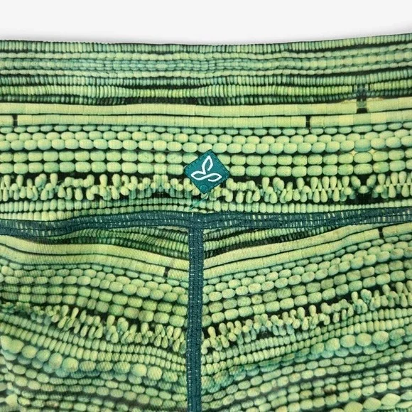 Prana Roxanne Printed Legging Size XS Bora Bay Cacti Green Artsy Athleisure - Picture 6 of 7